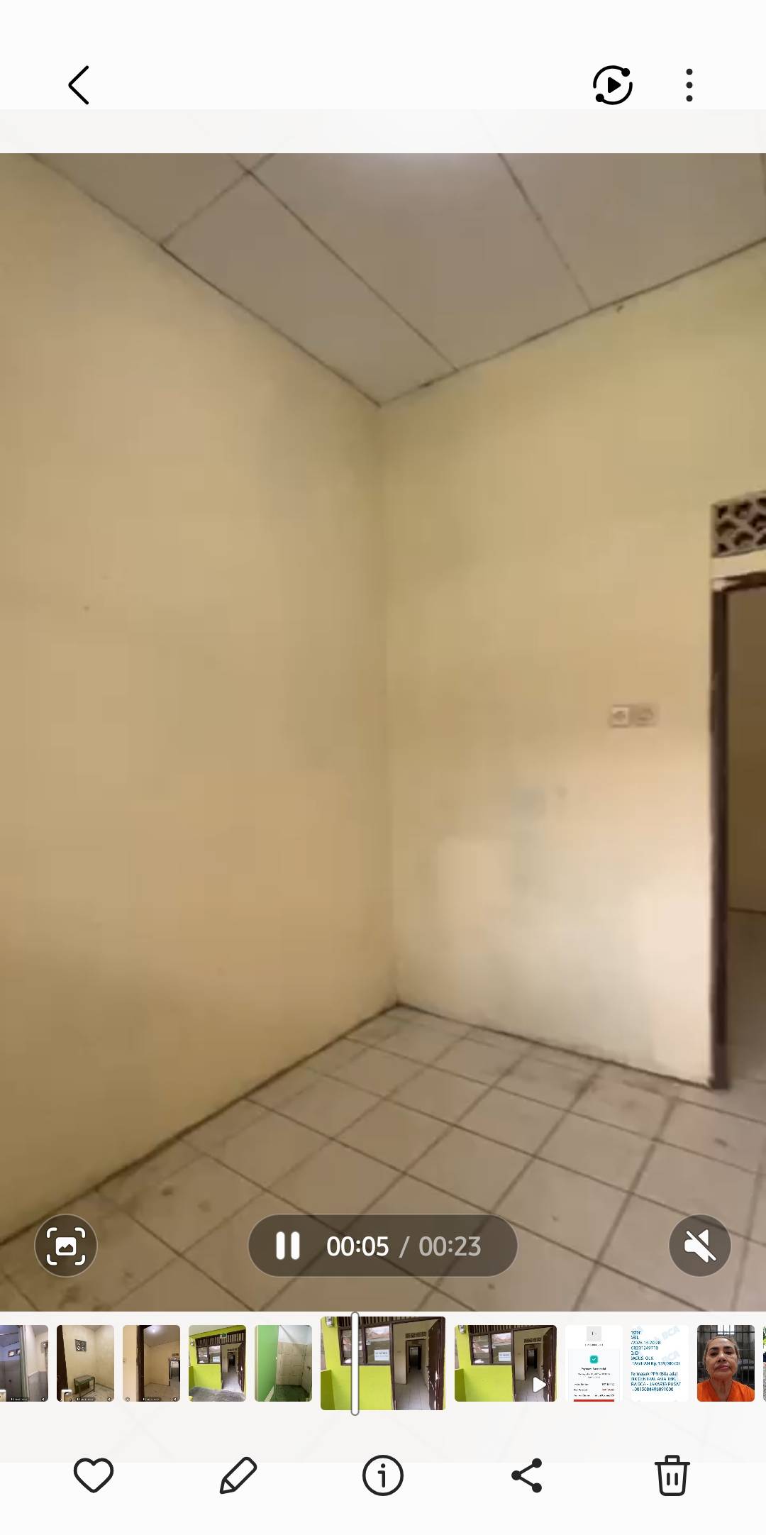 Unfurnished / kosong