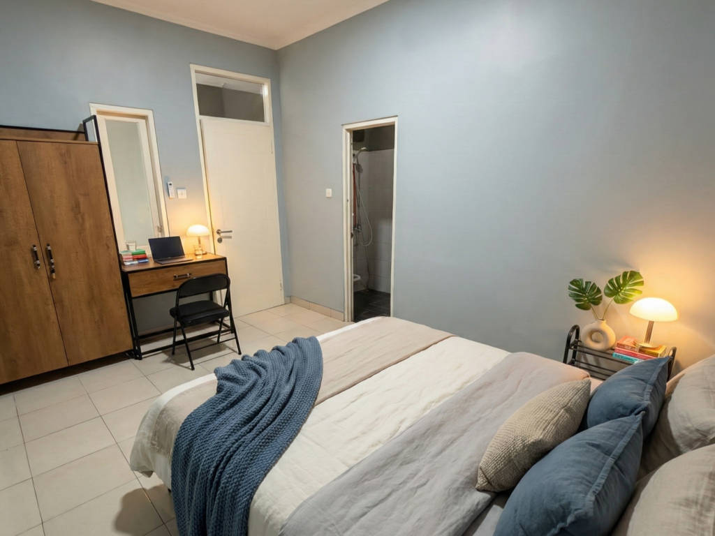 Double Queen Bed