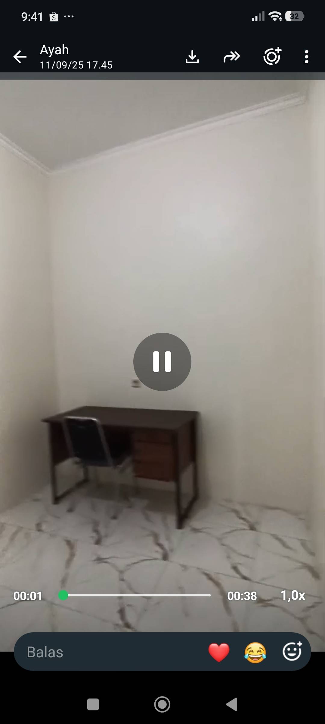 Kamar + kamar mandi 