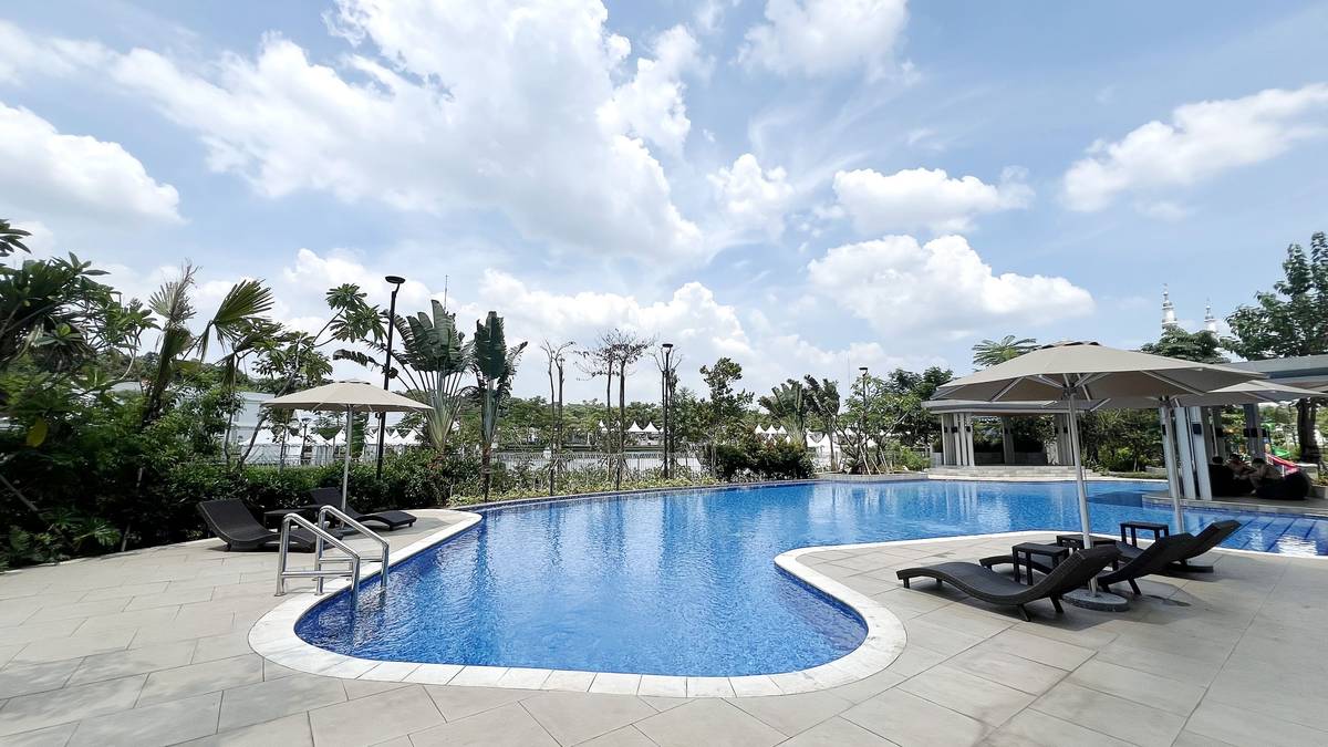 Foto Rukita Unit Apartemen Podomoro Golf View Tower Ekki - Studio City View #1