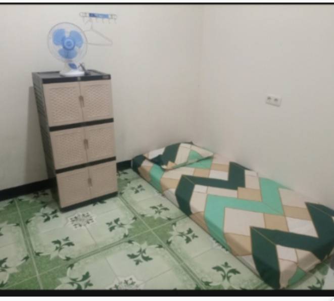 Kasur, bantal, kipas