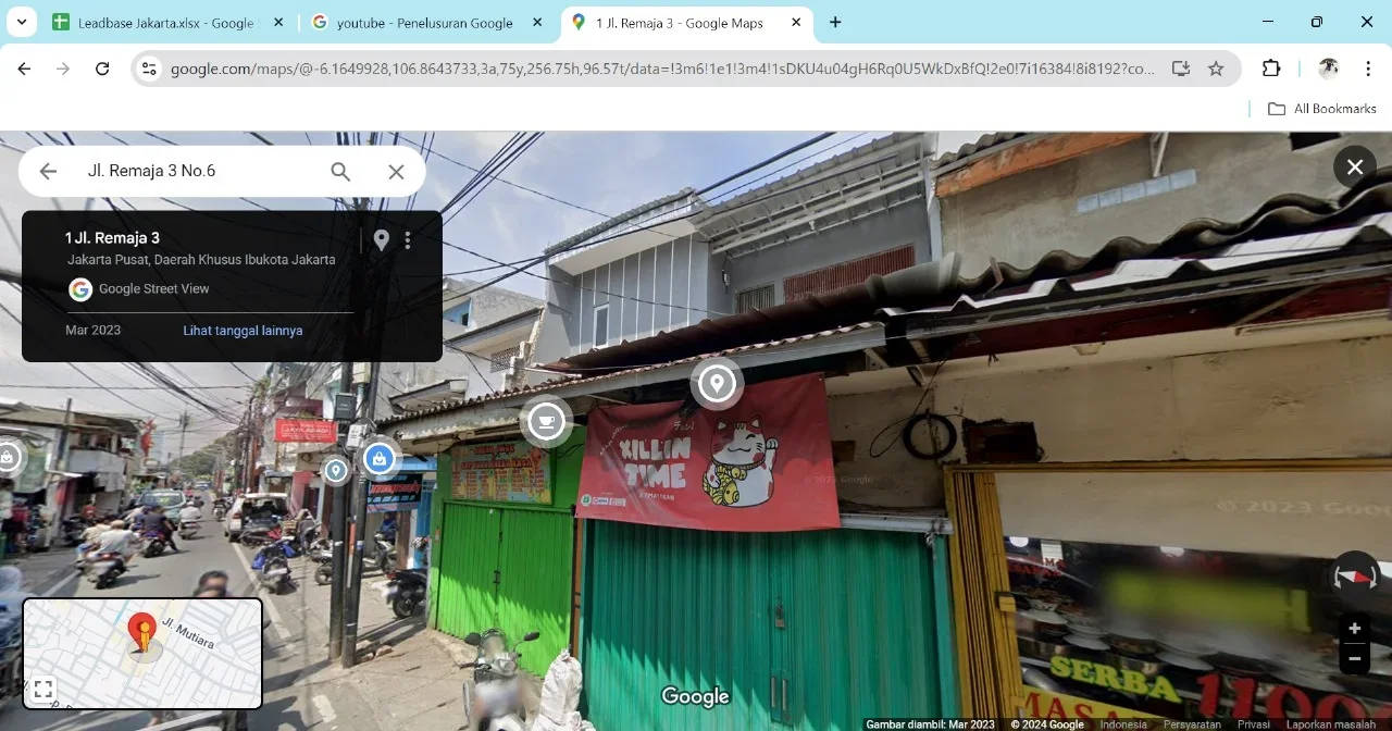 Tipe B (Outside window, kloset duduk)