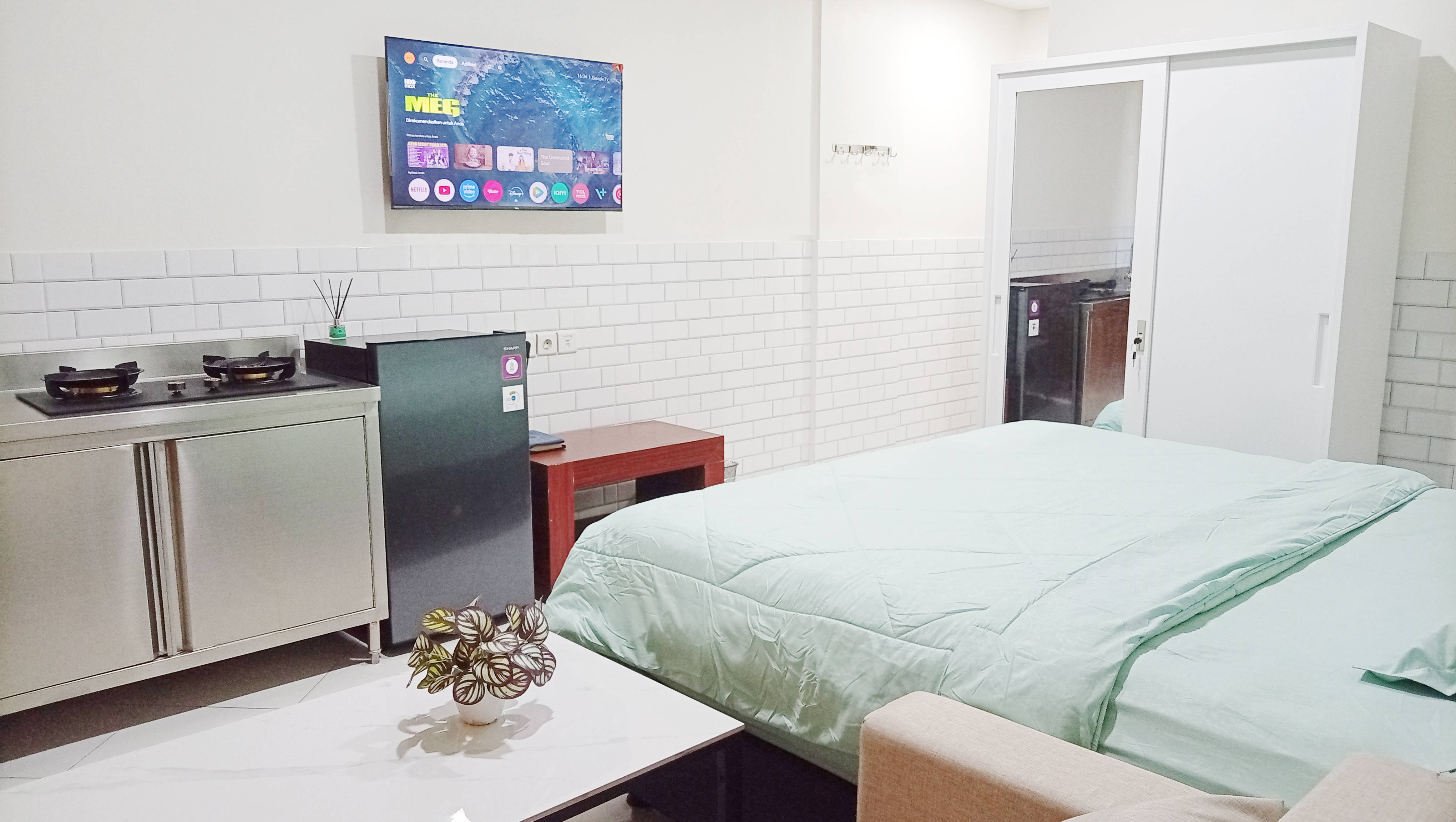 Kamar dengan Dapur