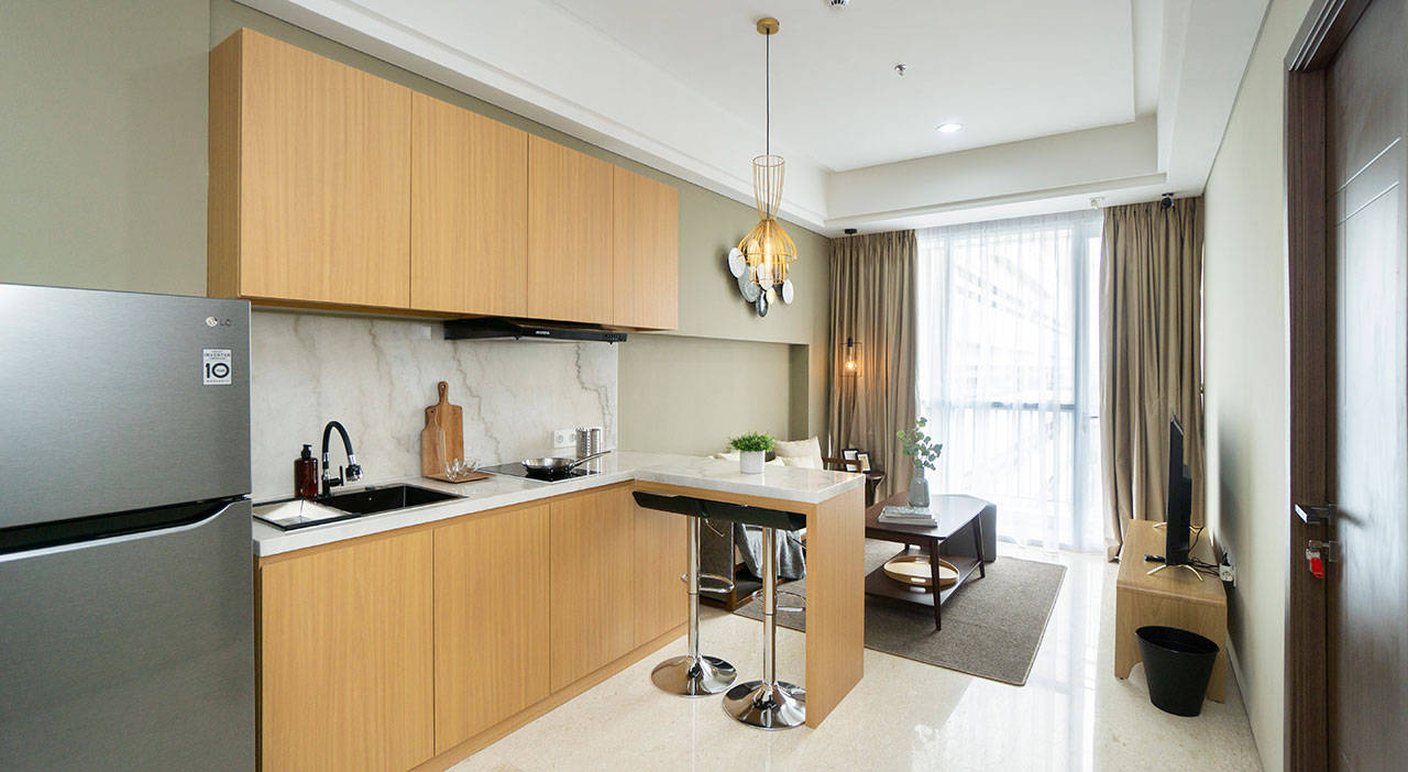 Foto Rukita Unit Apartemen Arandra Residence Tower Prosverity 2BR - A