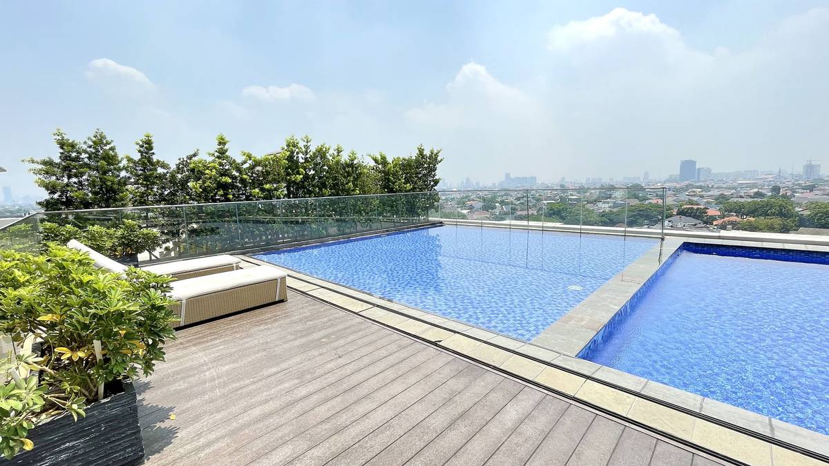 Foto Rukita Unit Apartemen Vasaka Solterra Pejaten - Studio City View #2