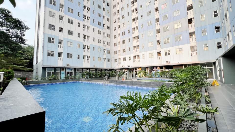 Foto Rukita Unit Apartemen Urbantown Serpong Tower Urban - Studio Pool View #1