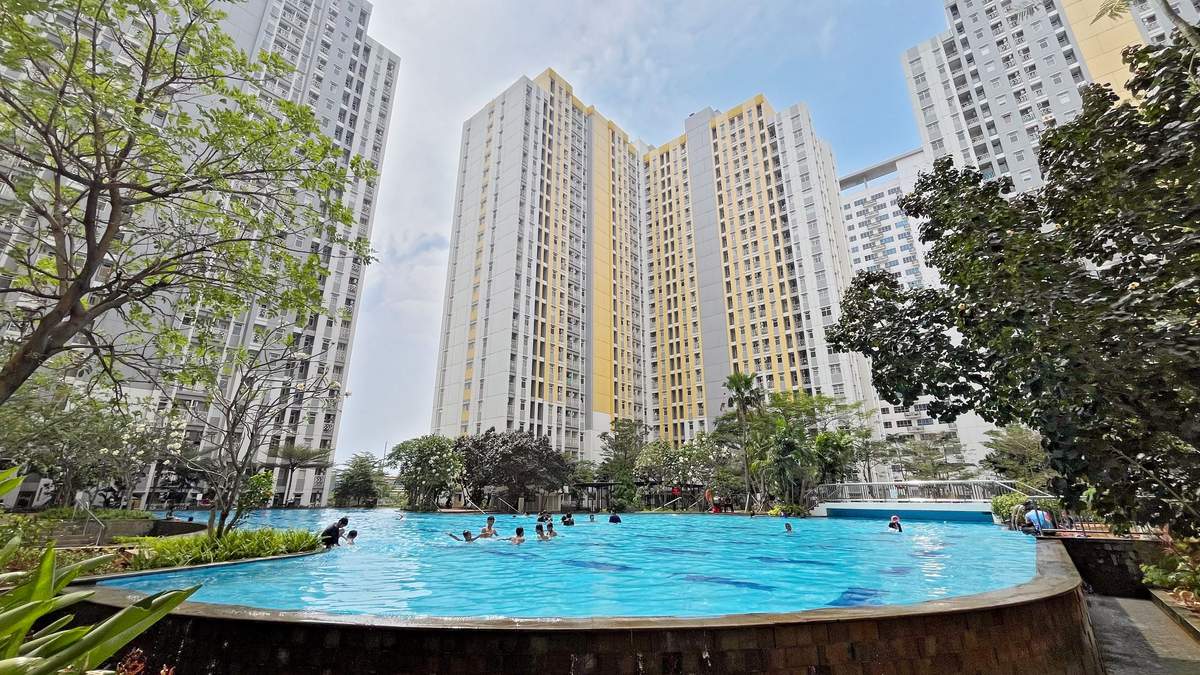 Foto Rukita Unit Apartemen Springlake Summarecon Caldesia - Studio City View #1