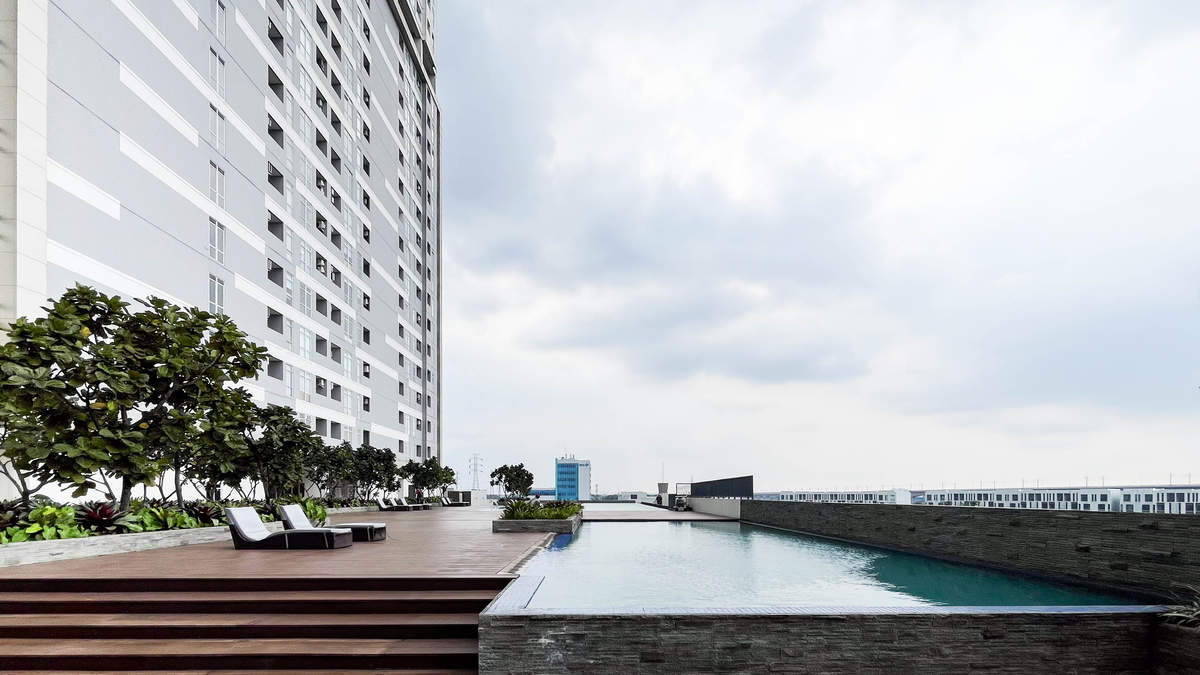 Foto Rukita Unit Apartemen Vasanta Innopark Cikarang - Studio City View #1