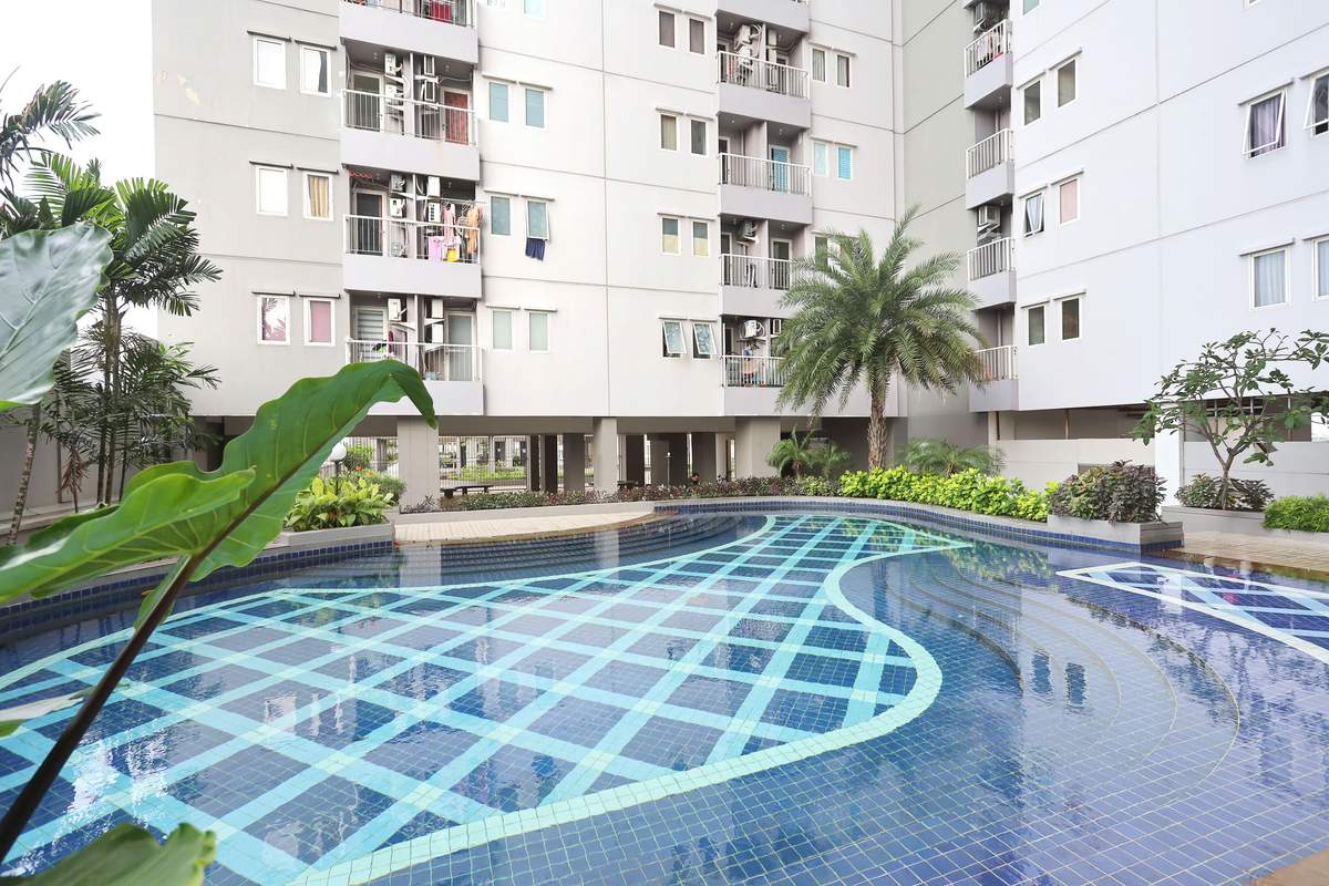 Foto Rukita Unit Apartemen Puncak Dharmahusada Surabaya - Studio City View #1