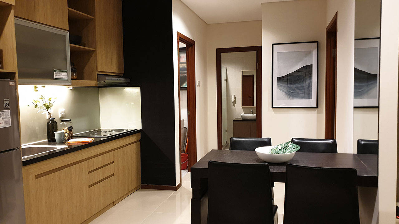 Foto Rukita Unit Apartemen Thamrin Residence Tower Alamanda 2BR - B