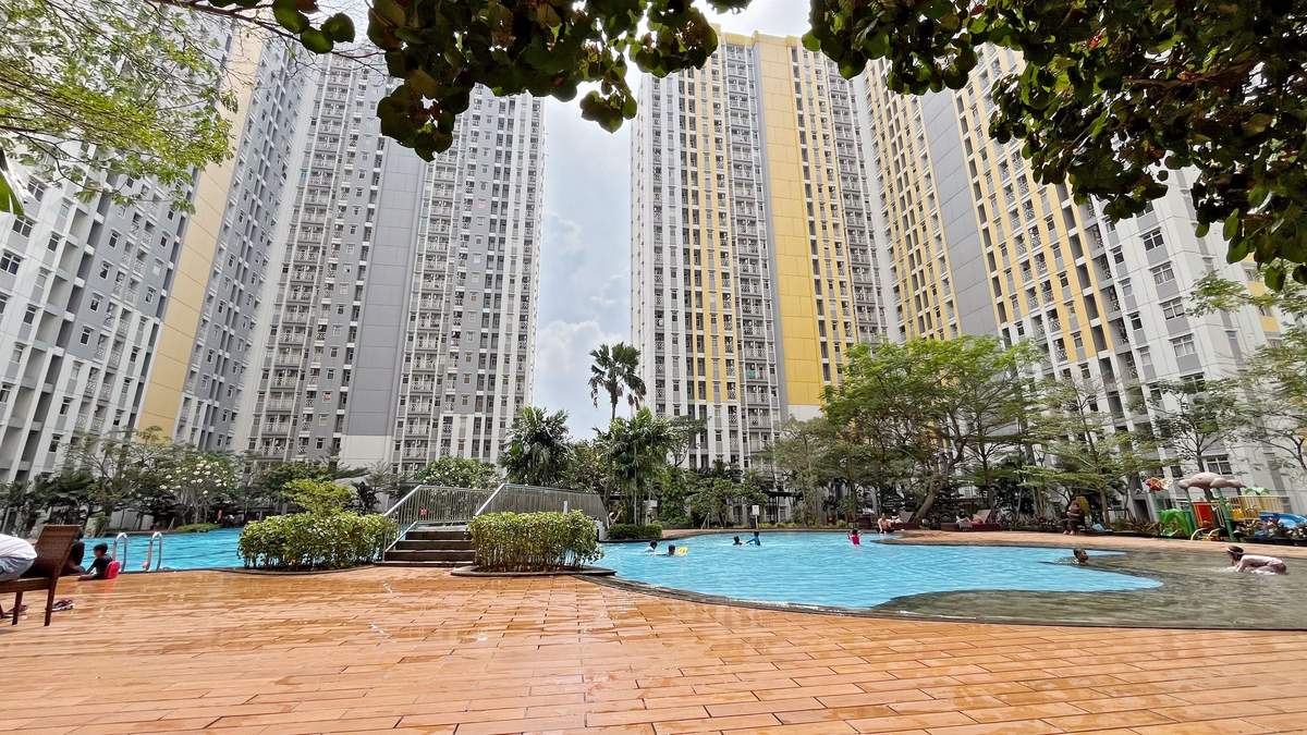 Foto Rukita Unit Apartemen Springlake Summarecon Caldesia - Studio City View #2