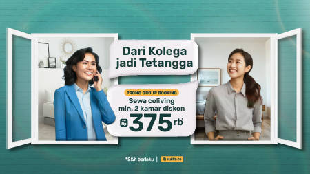 Booking Bareng Diskon s.d Rp375 Ribu Tiap Bulan