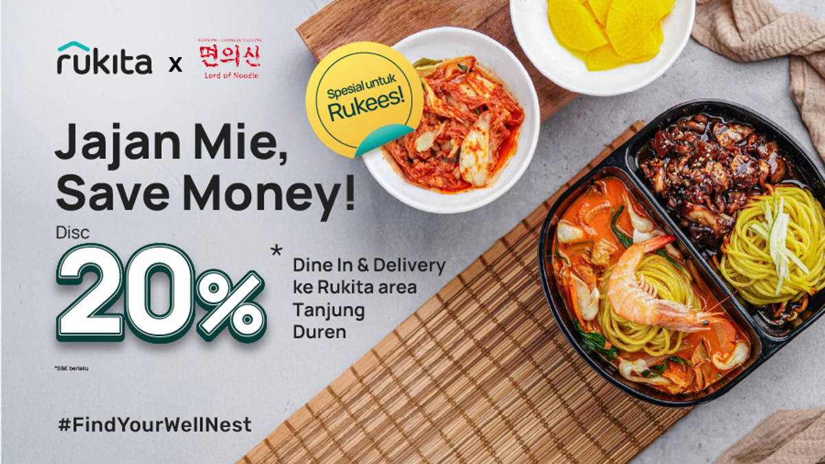 Diskon 20% untuk Korean Food di Lord of Noodle Tanjung Duren