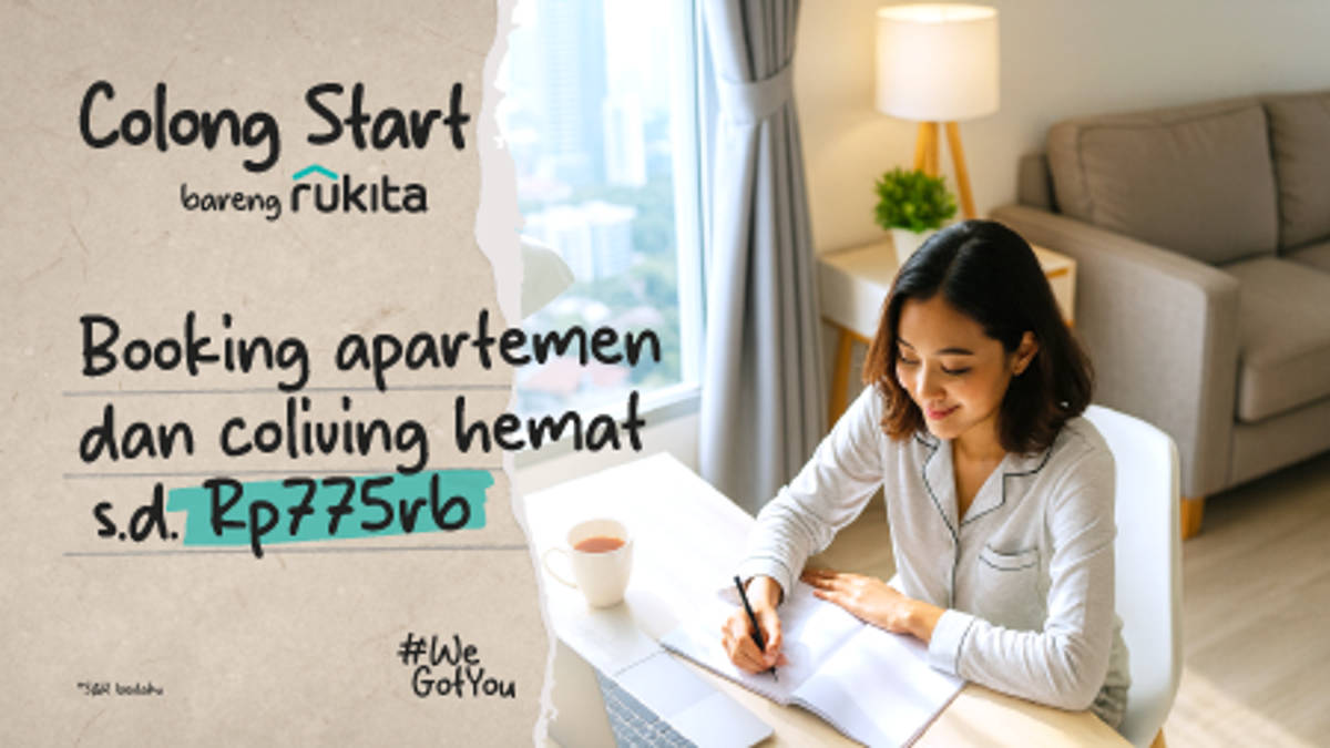 Colong Start: Diskon s.d Rp775 Ribu untuk Kost dan Apartemen