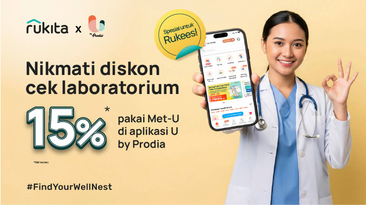 Hemat 15% untuk Cek Laboratorium via Aplikasi Prodia