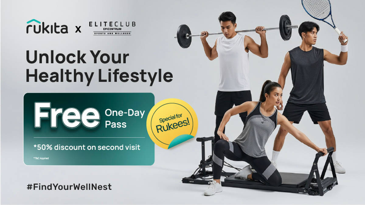 Khusus Rukees: One Day Pass Gratis & Diskon 50% di Elite Club Epicentrum