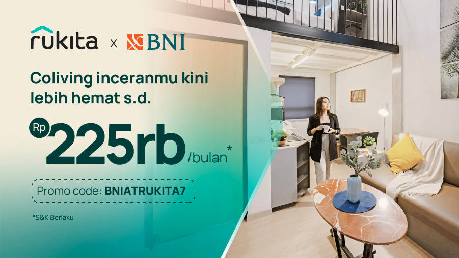 Diskon Coliving s.d Rp225 Ribu untuk Nasabah BNI @TIA Conference 2024