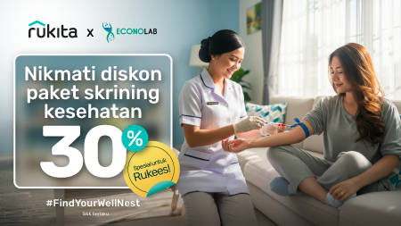 Skrining Kesehatanmu di Econolab, Diskon 30% Khusus Rukees