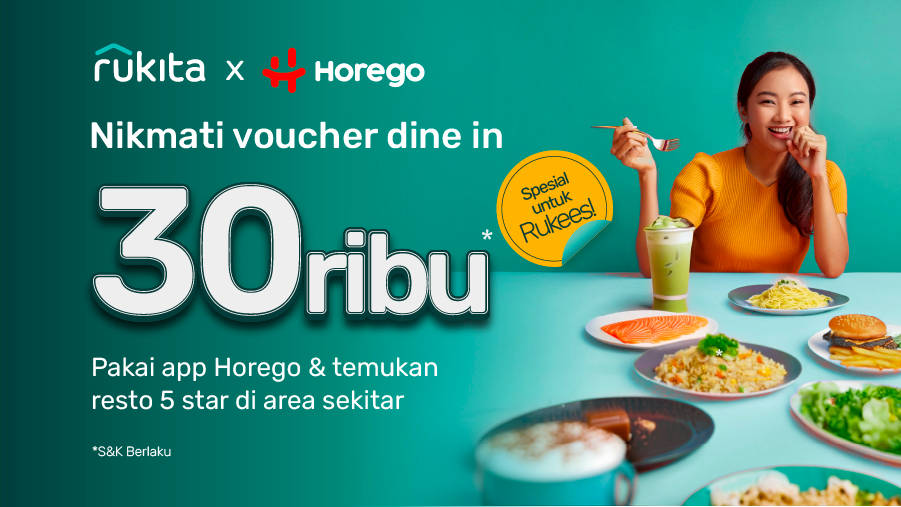 Voucher Dine-in Rp30K Khusus Rukees