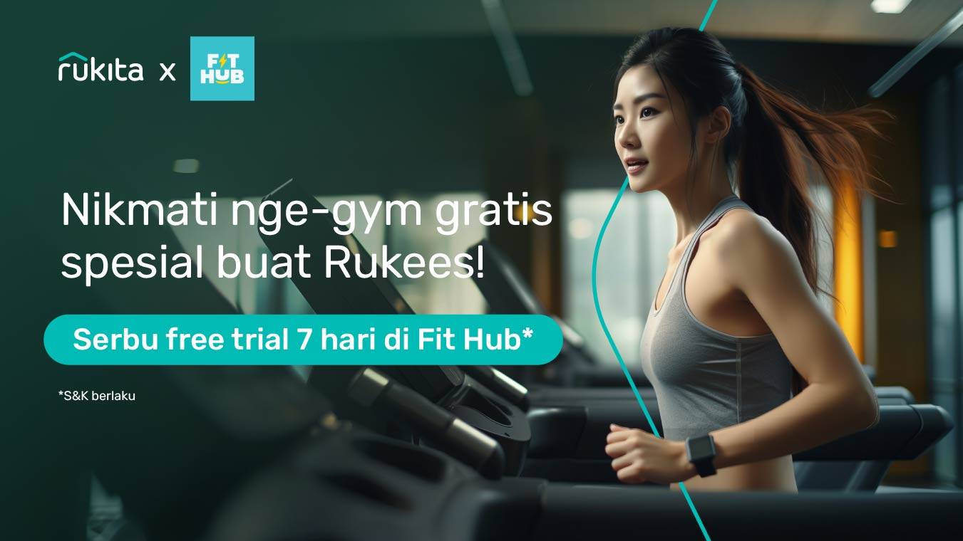 Nikmati Nge-gym Gratis di FIT HUB Spesial buat Rukees