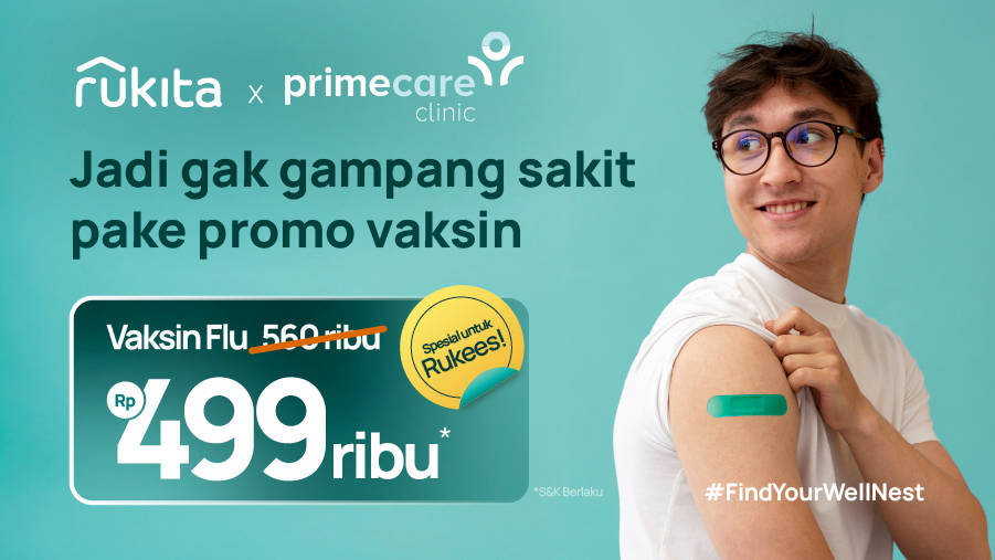 Vaksin Flu Rp499K Khusus untuk Rukees