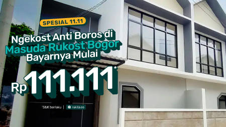 Ngekost 1 Bulan Bayarnya Mulai Rp111.111