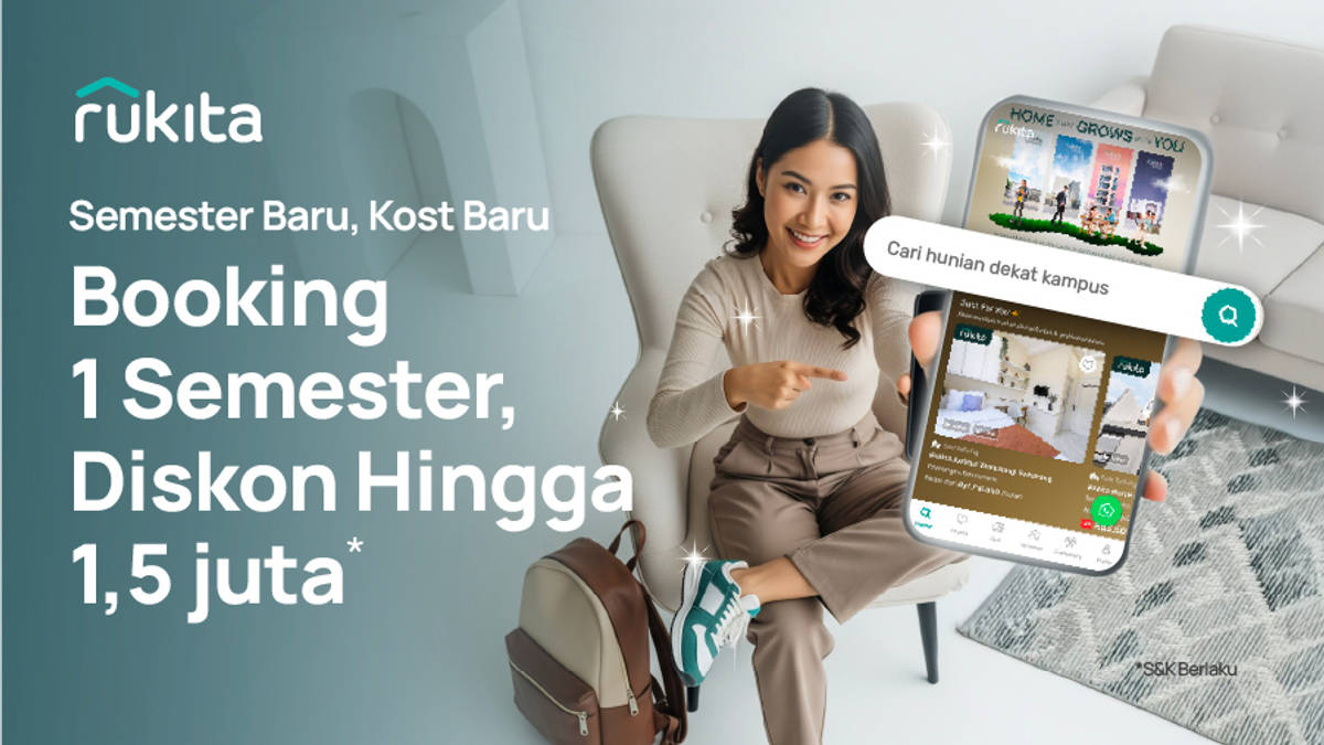 Pay Now Stay Later! Booking 1 Semester Hemat s.d Rp1,5 Juta