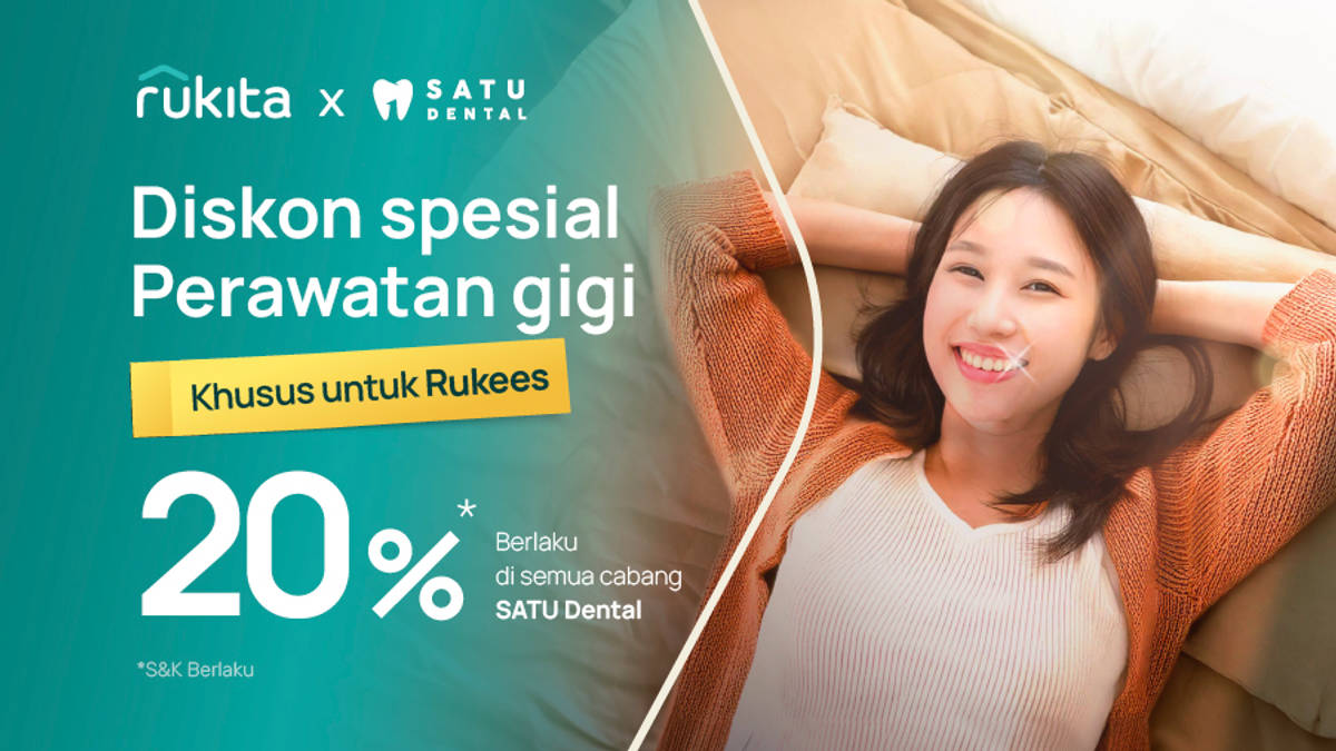 Khusus Rukees Diskon 20% Perawatan Gigi di SATU Dental