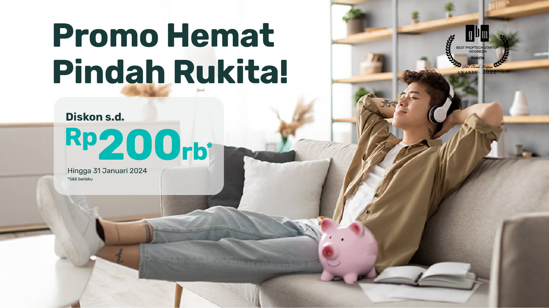 Promo Rukita | Sewa Rumah, Apartemen, Kost Coliving | Sewa Hunian ...