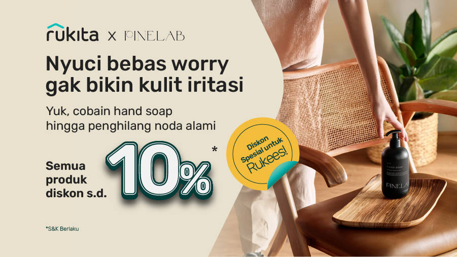 Khusus Rukees Voucher Diskon 10% untuk Seluruh Produk Pinelab