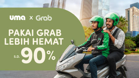 Diskon 90% GrabBike & GrabCar di Bandung Khusus Umania