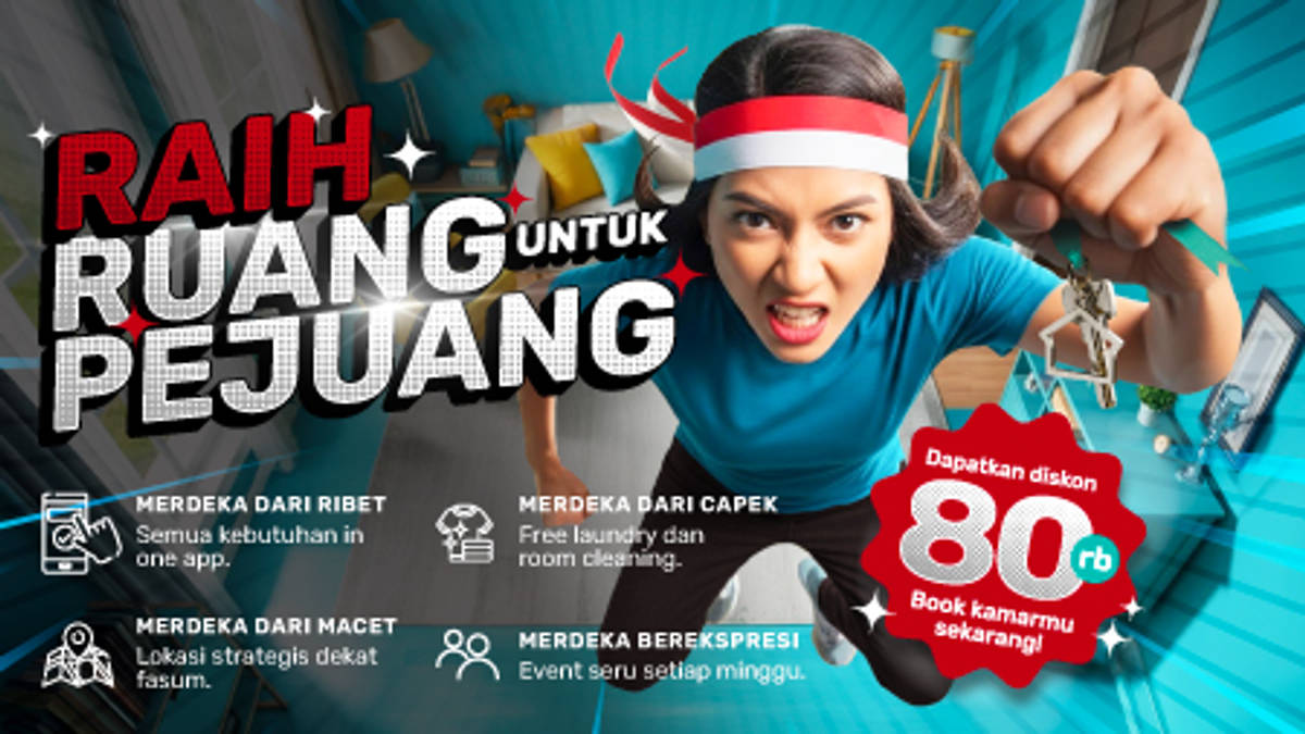 Sudah Pilih Kamar Kost Impianmu? Booking Sekarang Diskon Rp80.000!