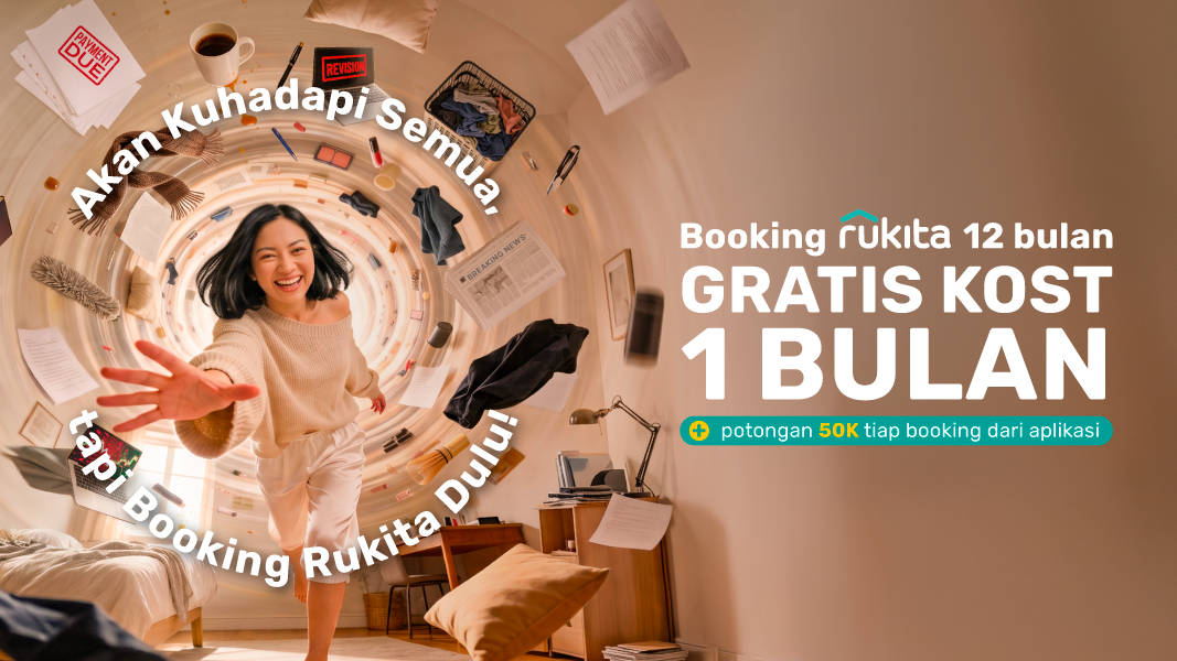 Stay More, Save More. Booking Coliving s.d 12 Bulan, Gratis 1 Bulan!