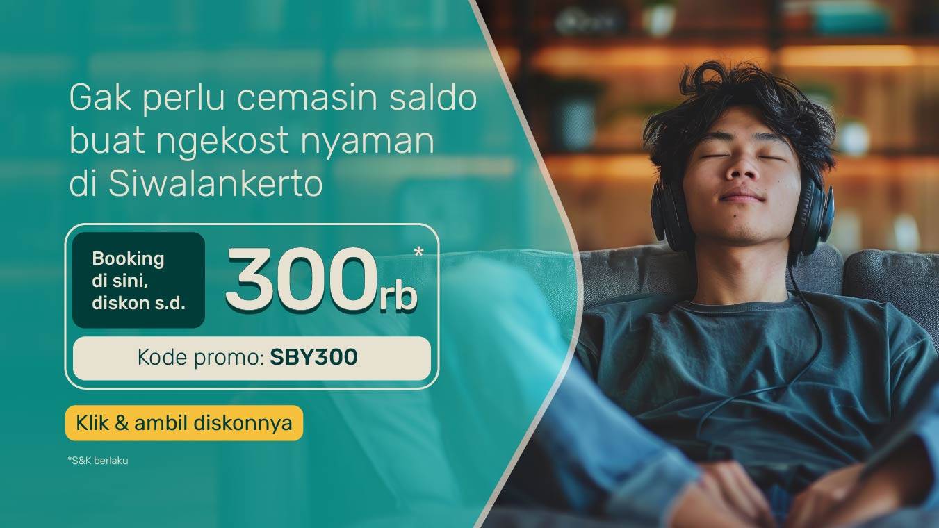 Diskon Rp300K saat Pindah ke Surabaya