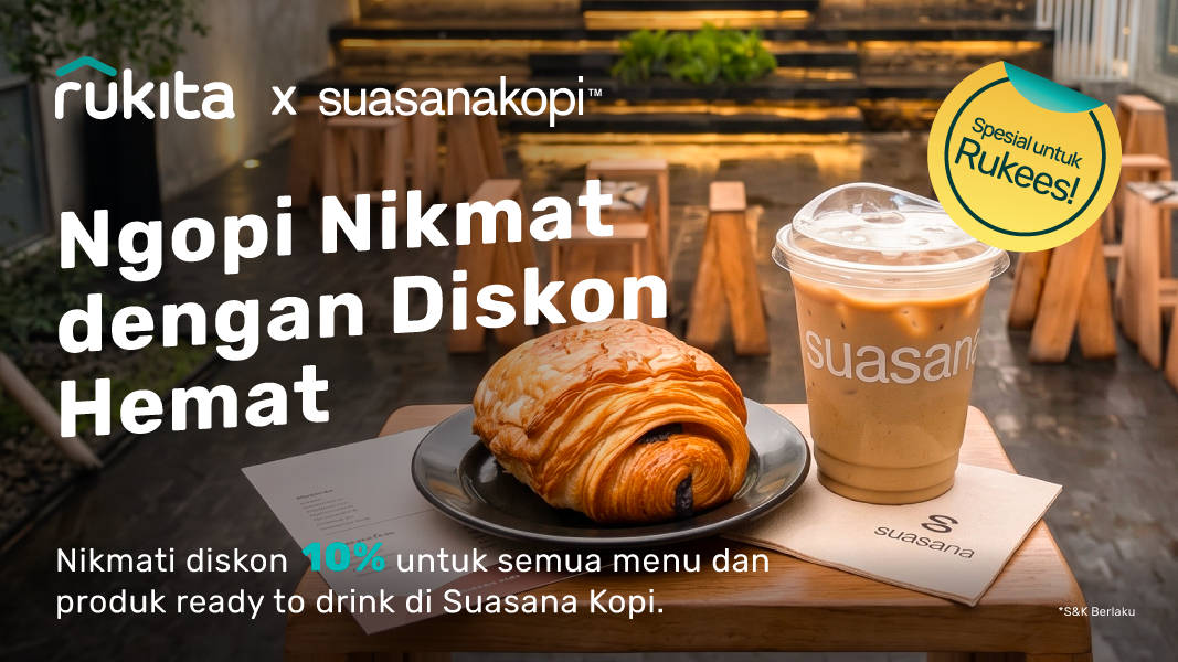 Ngopi di Suasanakopi, Khusus Rukees Dapat Diskon 10%!
