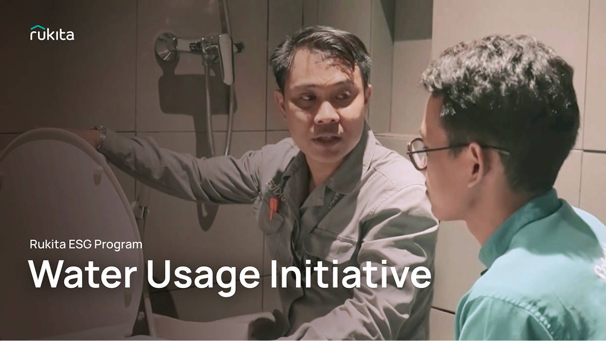 Efisiensi Air Bersama Penghuni Rukita